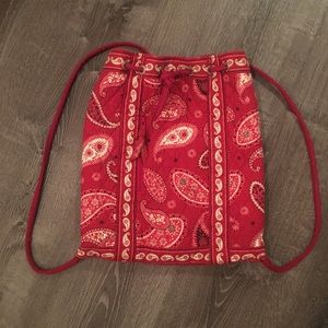 Vera Bradley drawstring backpack